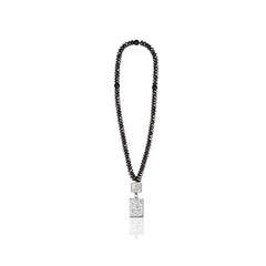 Hematite & Black Onyx Prayer Beads Hematite & Black Onyx Prayer Beads