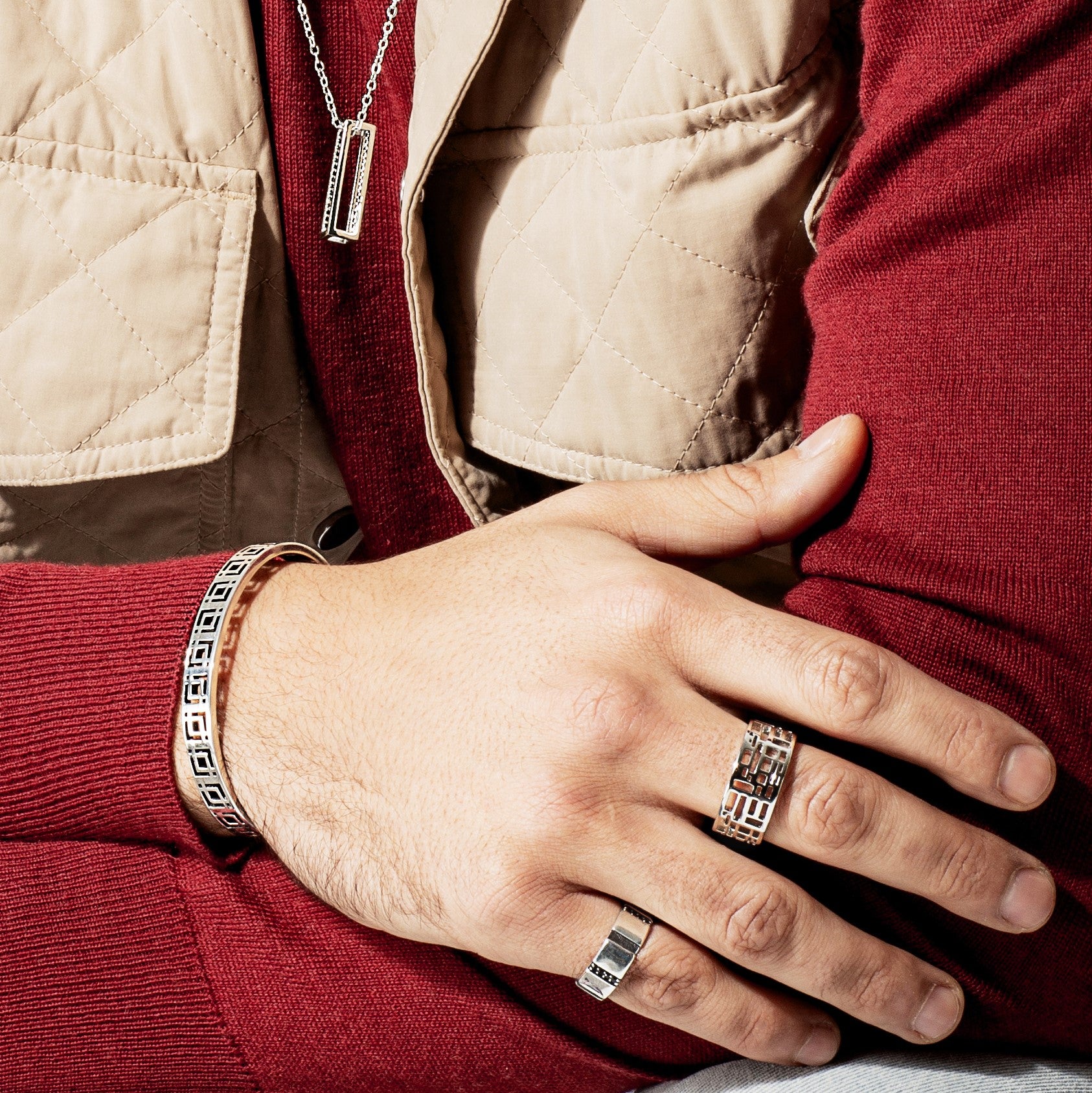 Silver Boxes Ring Silver Boxes Ring