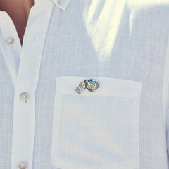 Aquarius Lapel Pin  Aquarius Lapel Pin