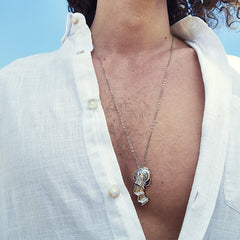 Men's Aquarius Necklace Men's Aquarius Necklace