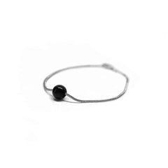 Black Bead Bracelet | Men's Black Bead Bracelet | Huwa Designs Black Bead Bracelet | Men's Black Bead Bracelet | Huwa Designs