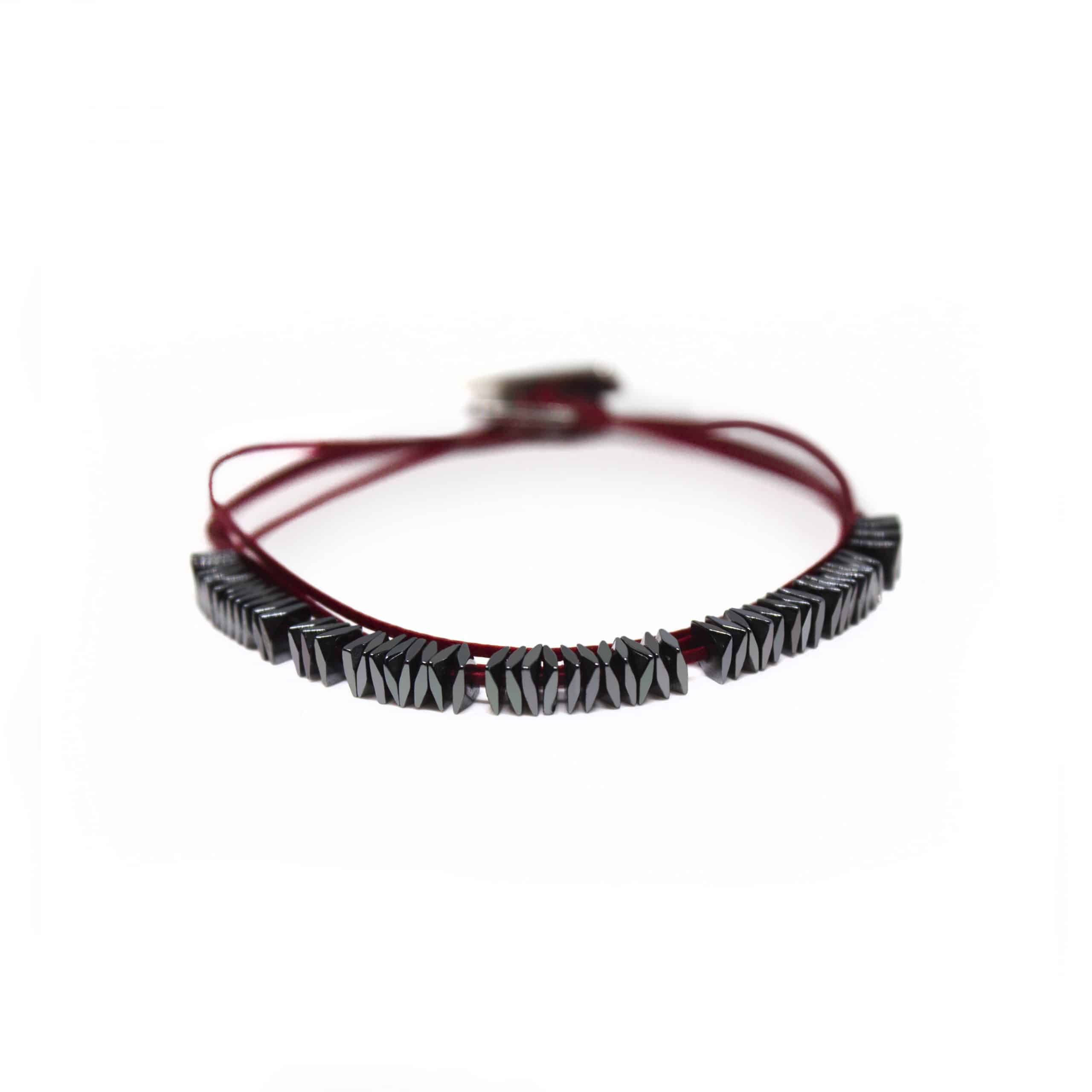 Black Bordeaux Bracelets Black Bordeaux Bracelets