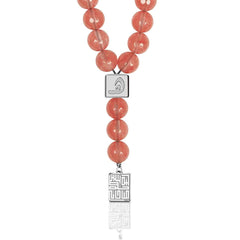 Cherry Quartz Prayer Beads Cherry Quartz Prayer Beads