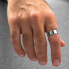 Men's Black Gap Ring Men's Black Gap Ring