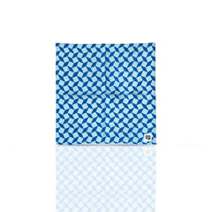 Blue Silk Pocket Square Blue Silk Pocket Square