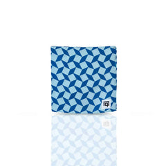 Blue Silk Pocket Square Blue Silk Pocket Square