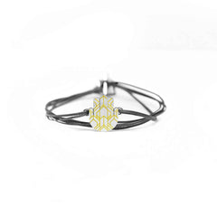 Deco Hamsa Bracelet - Platinum Deco Hamsa Bracelet - Platinum