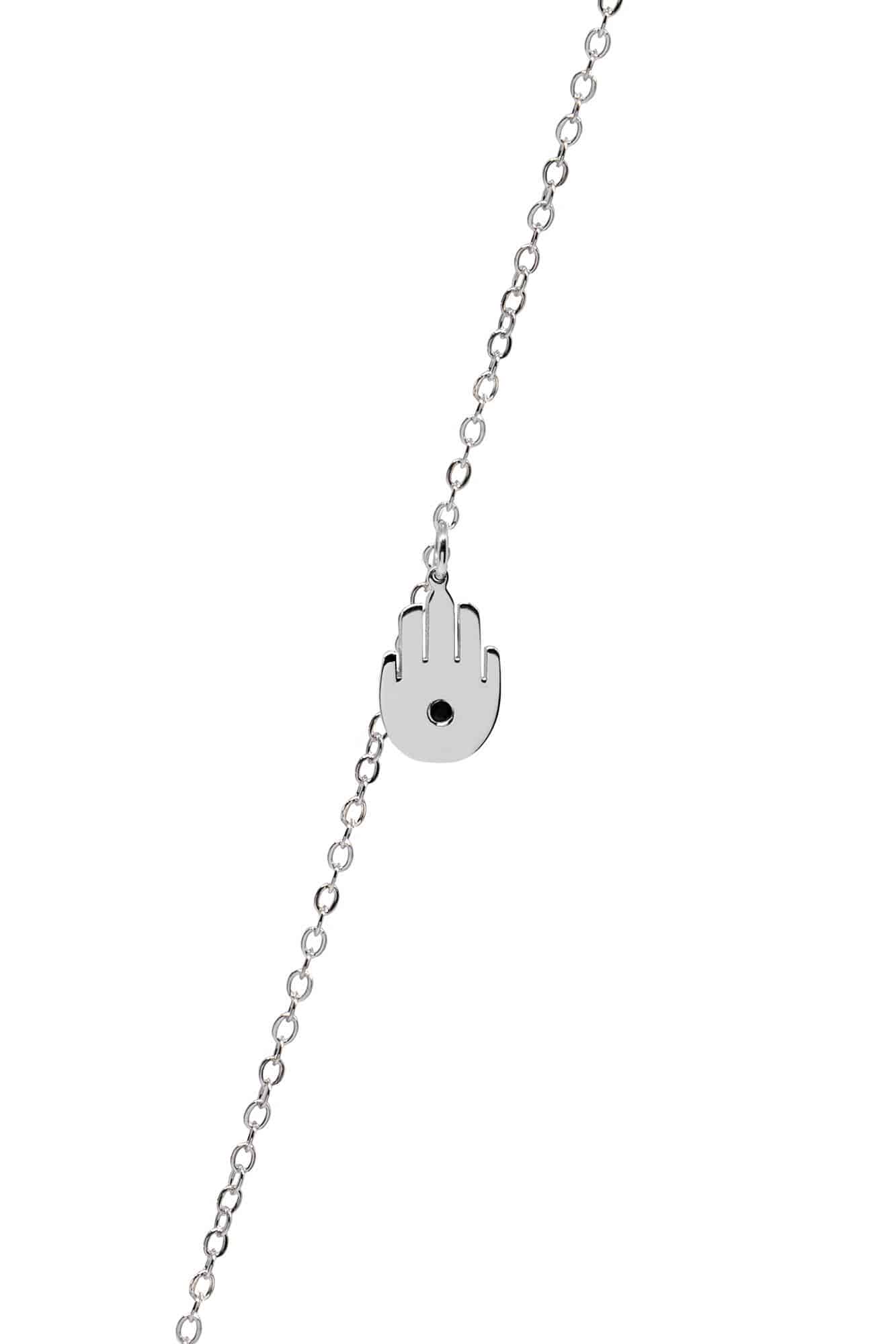 Black Eye Chain Necklace Black Eye Chain Necklace
