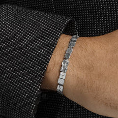 Silver Hammered Bracelet Silver Hammered Bracelet