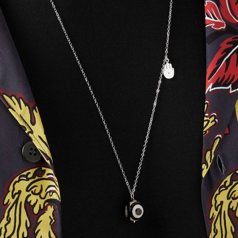 Black Eye Chain Necklace Black Eye Chain Necklace