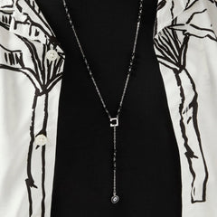 Black Eye Beaded Necklace Black Eye Beaded Necklace