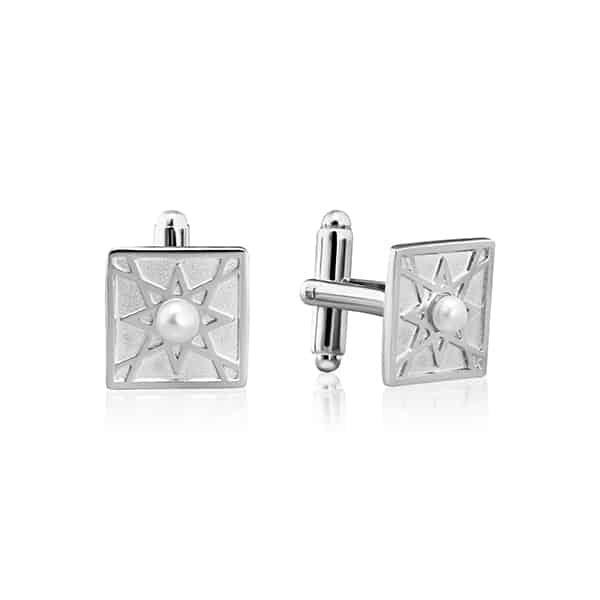Natural Pearl Cufflinks Natural Pearl Cufflinks