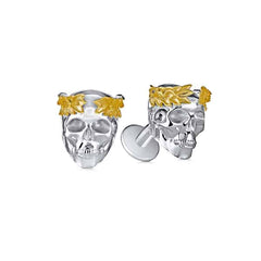 Silver Skull Cufflinks Silver Skull Cufflinks