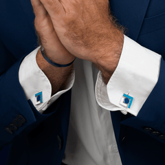 Pupil Cufflink - Platinum Pupil Cufflink - Platinum