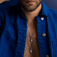 Cobalt Tear Necklace Cobalt Tear Necklace