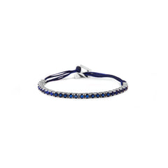 Tennis Bracelet- Blue Stone