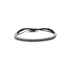 Tennis Bracelet- Black Stone