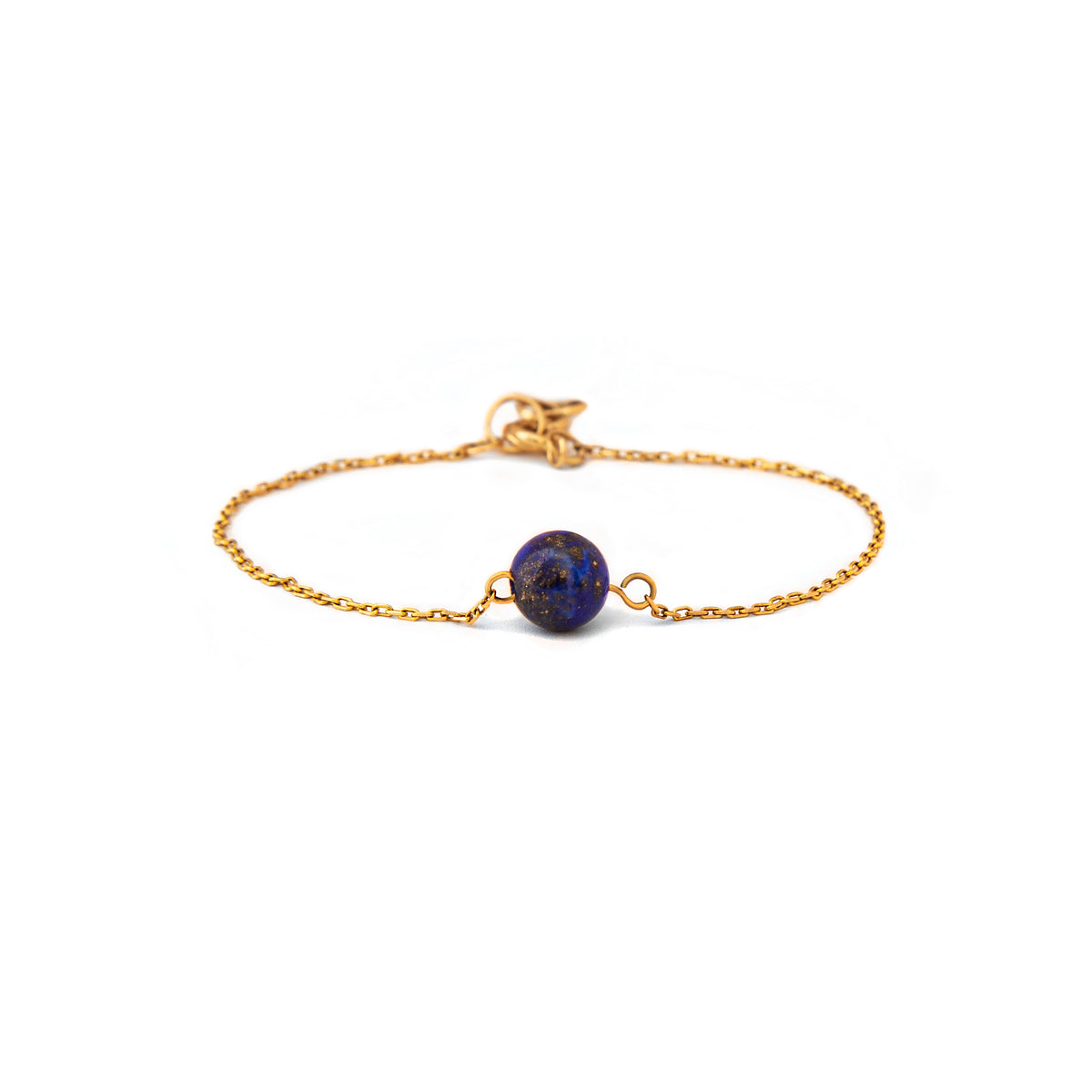 Blue Ball Bracelet 18K