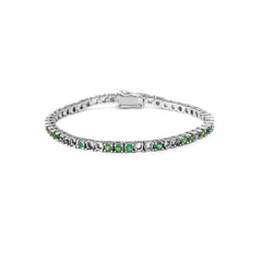Unfinished Bracelet Emerald Green 18K