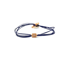 Rough Square Diamond Bracelet 18K