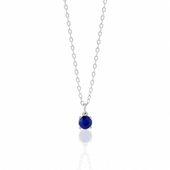Blue Stone Necklace