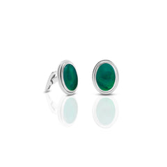 Green Agate Cufflinks