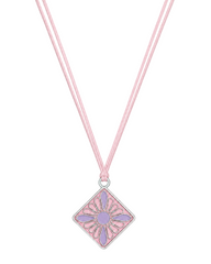 Kikis Necklace - Pink Tile