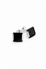 Black Square Cufflinks